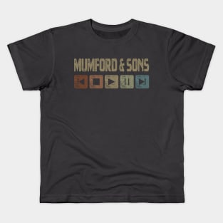 Mumford & Sons Control Button Kids T-Shirt